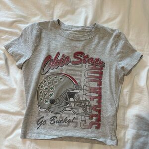 Hollister Women’s Gray Ohio State Tee